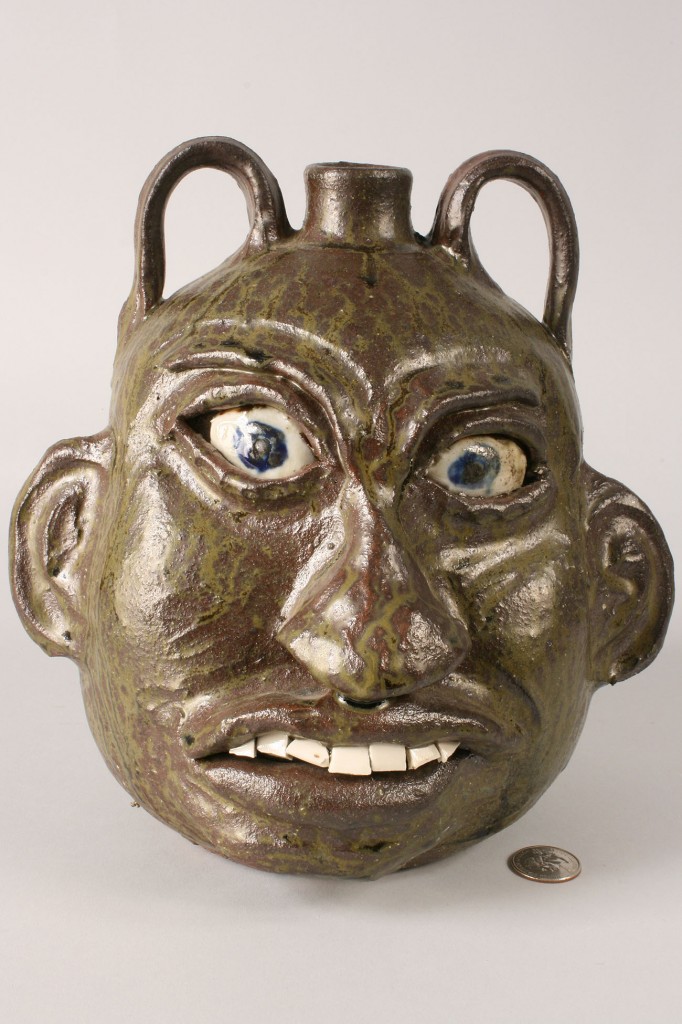 Lot 243: Chester Hewell Face Jug