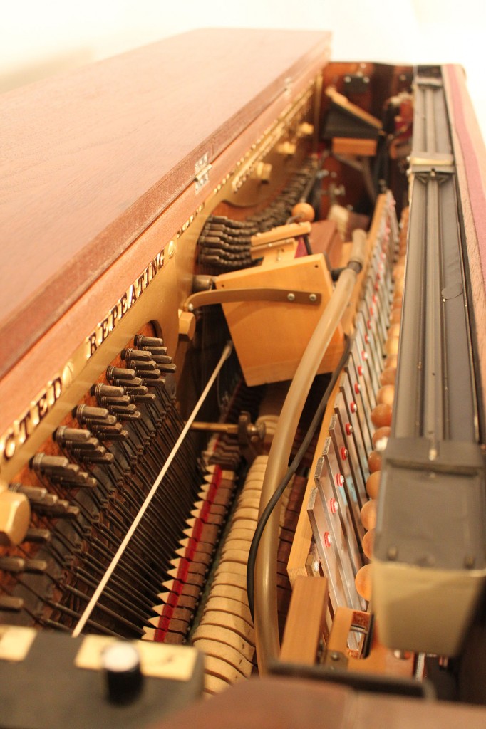 Lot 265: Kurtzmann Player Piano with Instrumentation