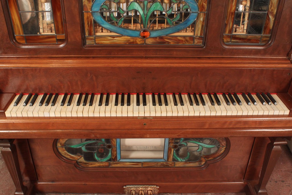 Lot 265: Kurtzmann Player Piano with Instrumentation