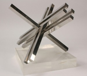 Lot 273: Max Bill "Doublement" sculpture, 84/200