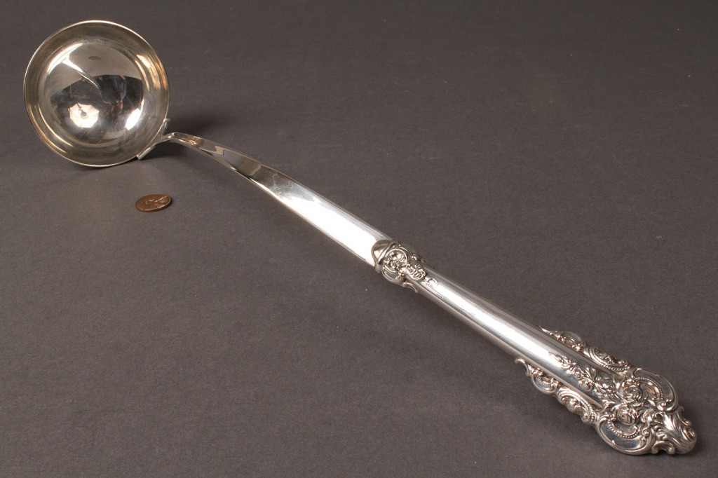 Lot 304: Wallace Sterling Silver Grand Baroque Ladle