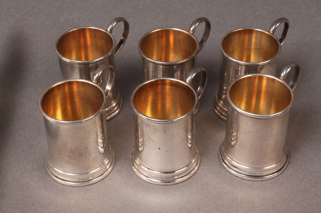 Lot 312: Assorted Sterling Silver Tableware, 16 pcs