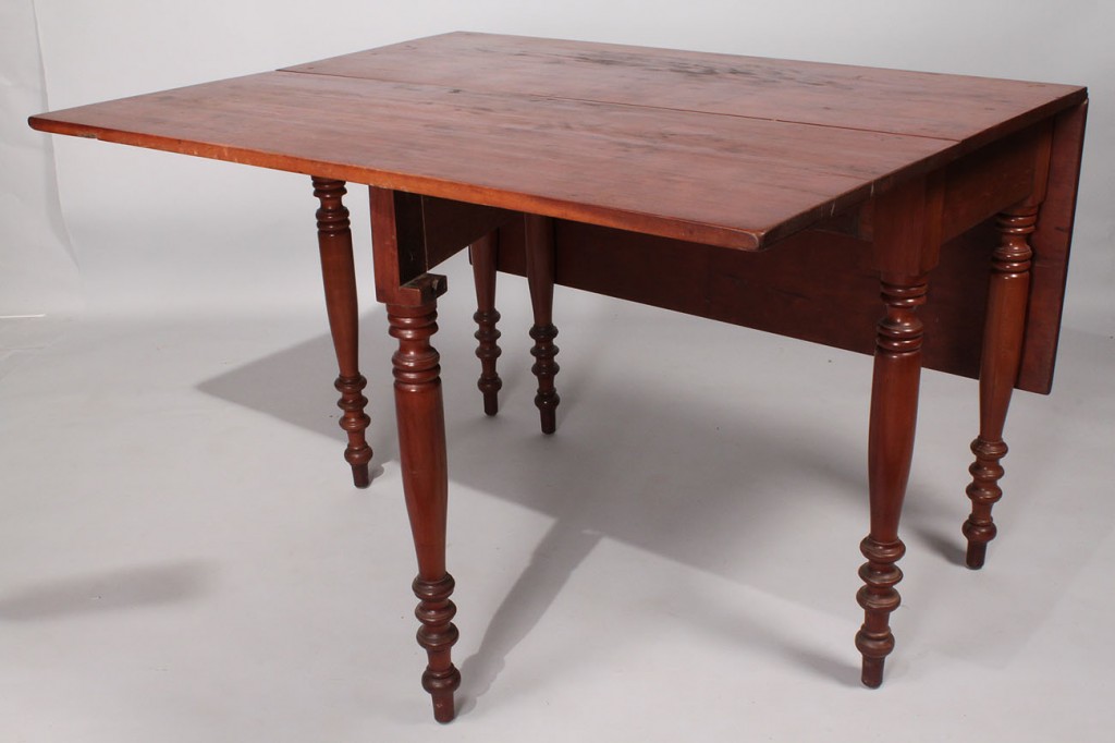 Lot 40: Middle TN Cherry Drop Leaf Table