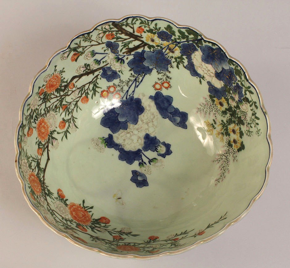 Lot 435: Japanese Porcelain Bowl, 1893 World's Fair Chicag