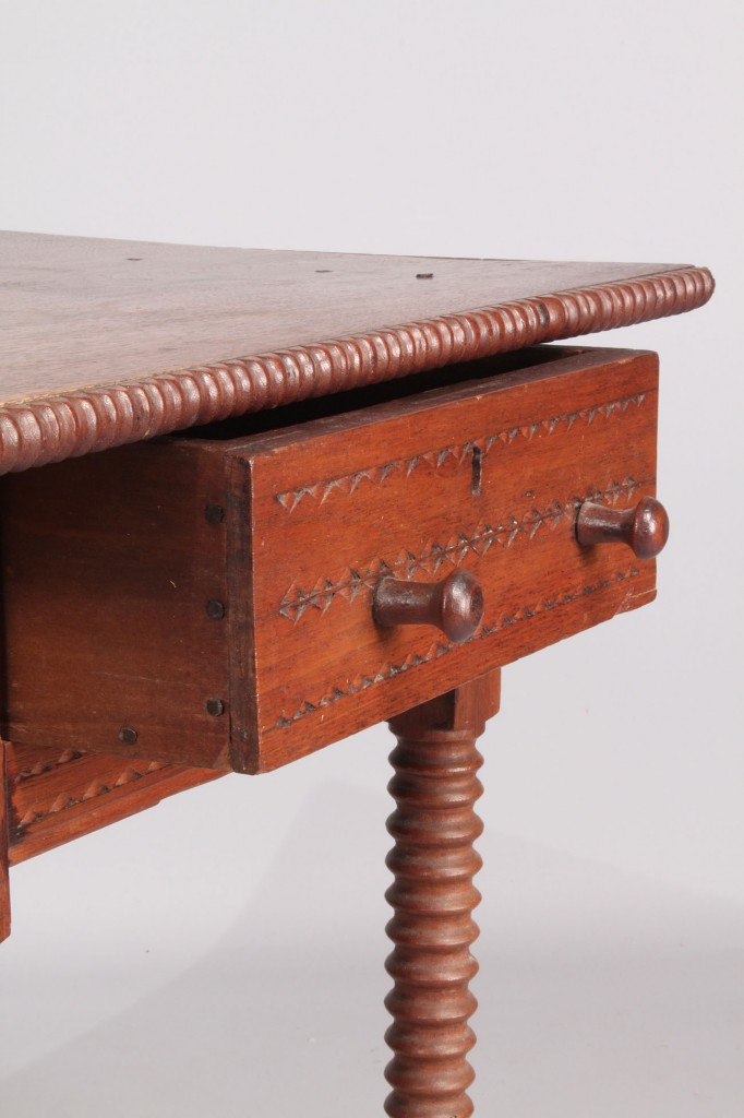Lot 44: Middle TN Walnut One Drawer Stand