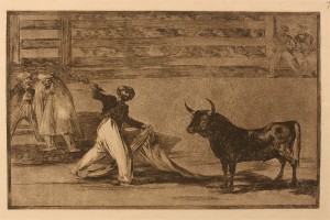 Lot 452: Aquatint Etching after Francisco de Goya