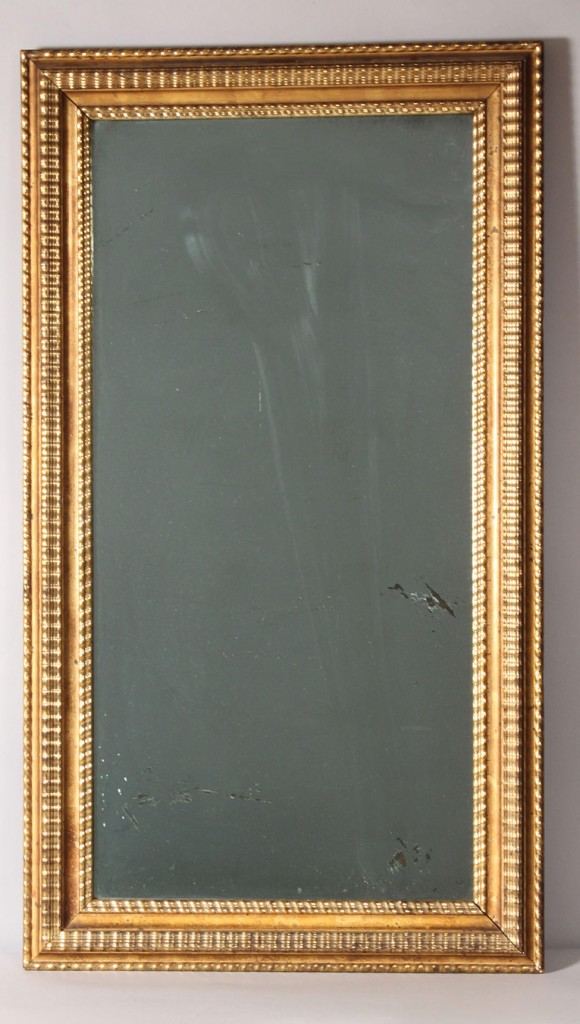 Lot 467: Giltwood framed Mirror