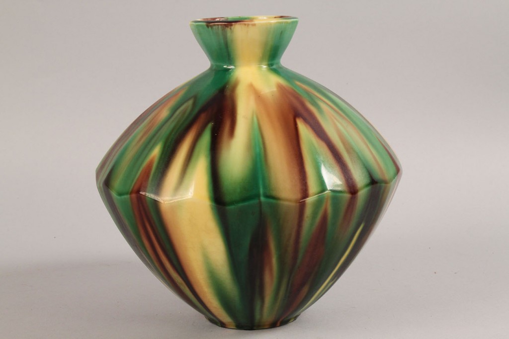 Lot 531: Art Pottery Vase, prob. Japanese