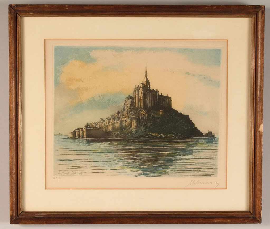 Lot 532: Lot of 5 Framed Etchings