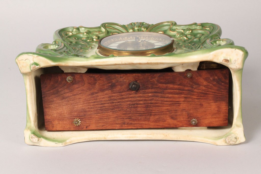 Lot 557: Lot of Two Clocks, Mantle & French Style