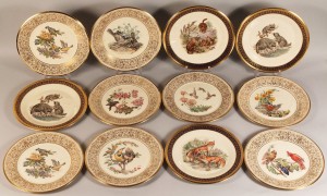 Lot 575: 12 Lenox Boehm collectors' plates: 4 wildlife & 8