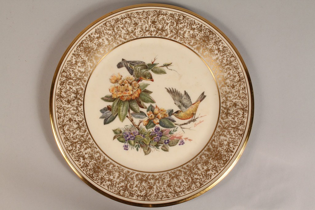 Lot 575: 12 Lenox Boehm collectors' plates: 4 wildlife & 8