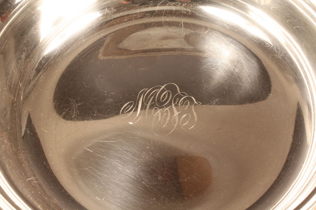 Lot 588: S. Kirk & Son Sterling Silver Bowl