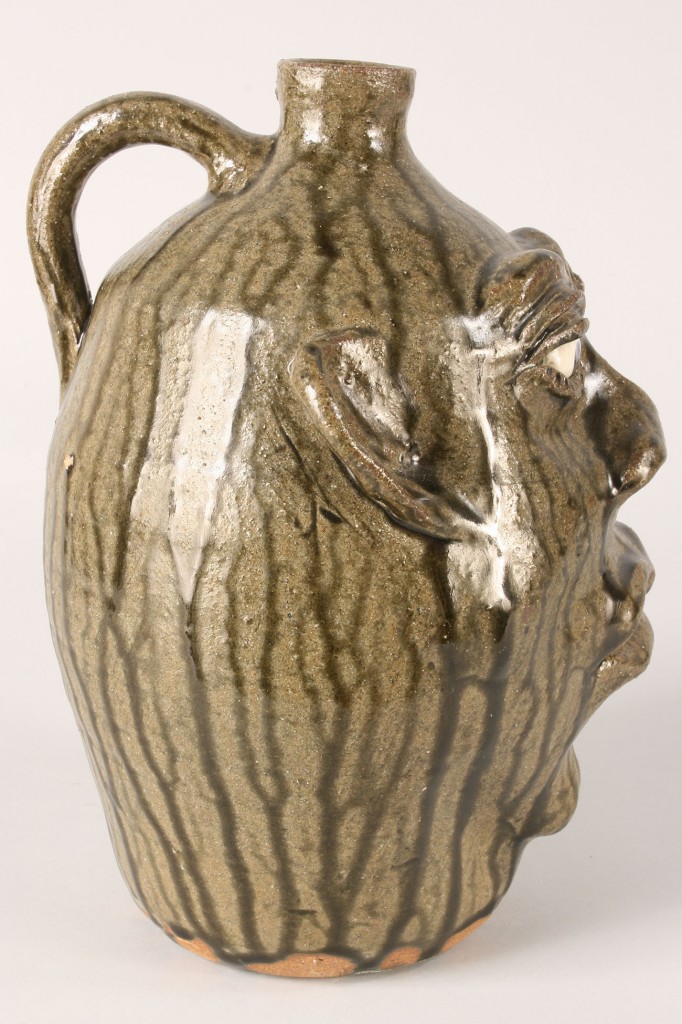 Lot 58: Cleater Meaders Face Jug