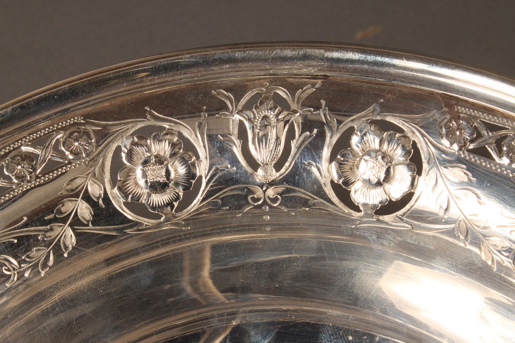 Lot 594: 2 Sterling Silver Bowls, Dominick & Haff