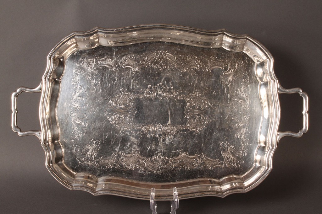 Lot 622: Assd. Silverplated Holloware, 6 pieces