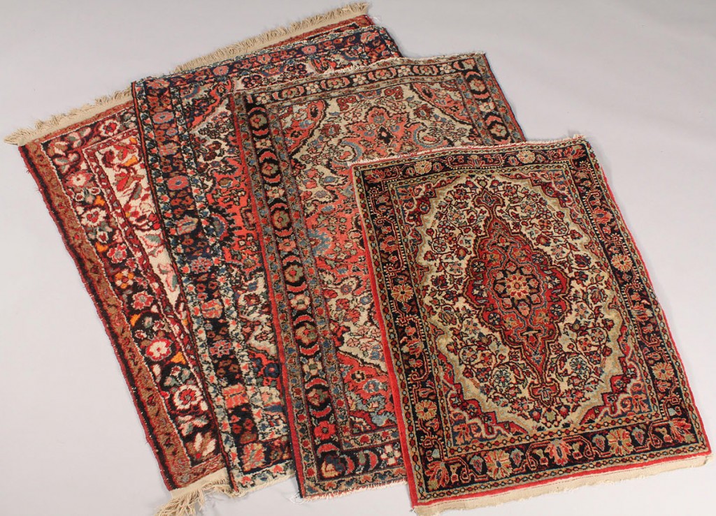 Lot 640: Lot of 4 Persian rugs