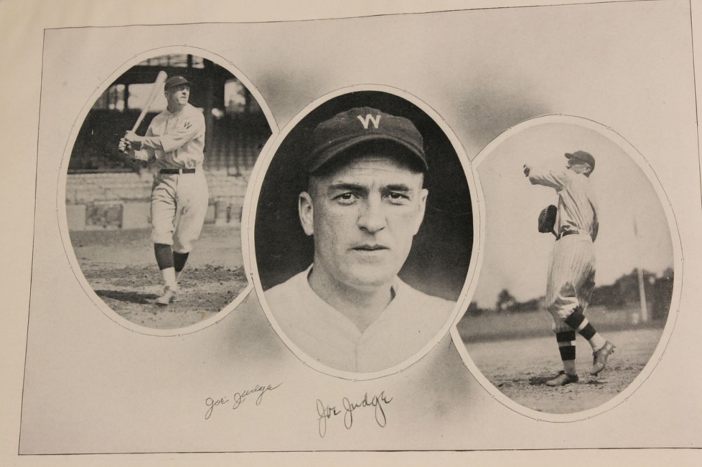 Lot 644: 1924 World Series Senators Scorecard, Signed