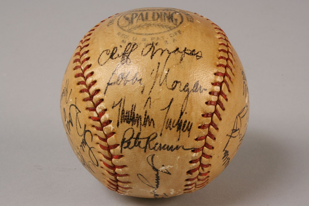 Lot 645: Mickey Mantle Signed Baseball