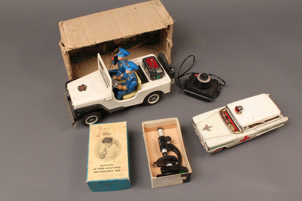 Lot 657: Lot of 4 Vintage Child's Toys