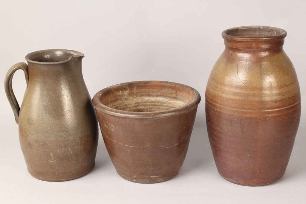 Lot 693: Grouping of 7 Middle TN & American Stoneware