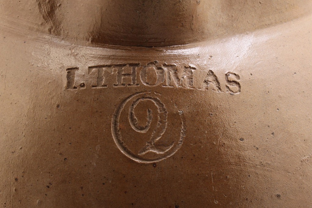 Lot 116: Kentucky Pottery Pitcher, Isaac Thomas