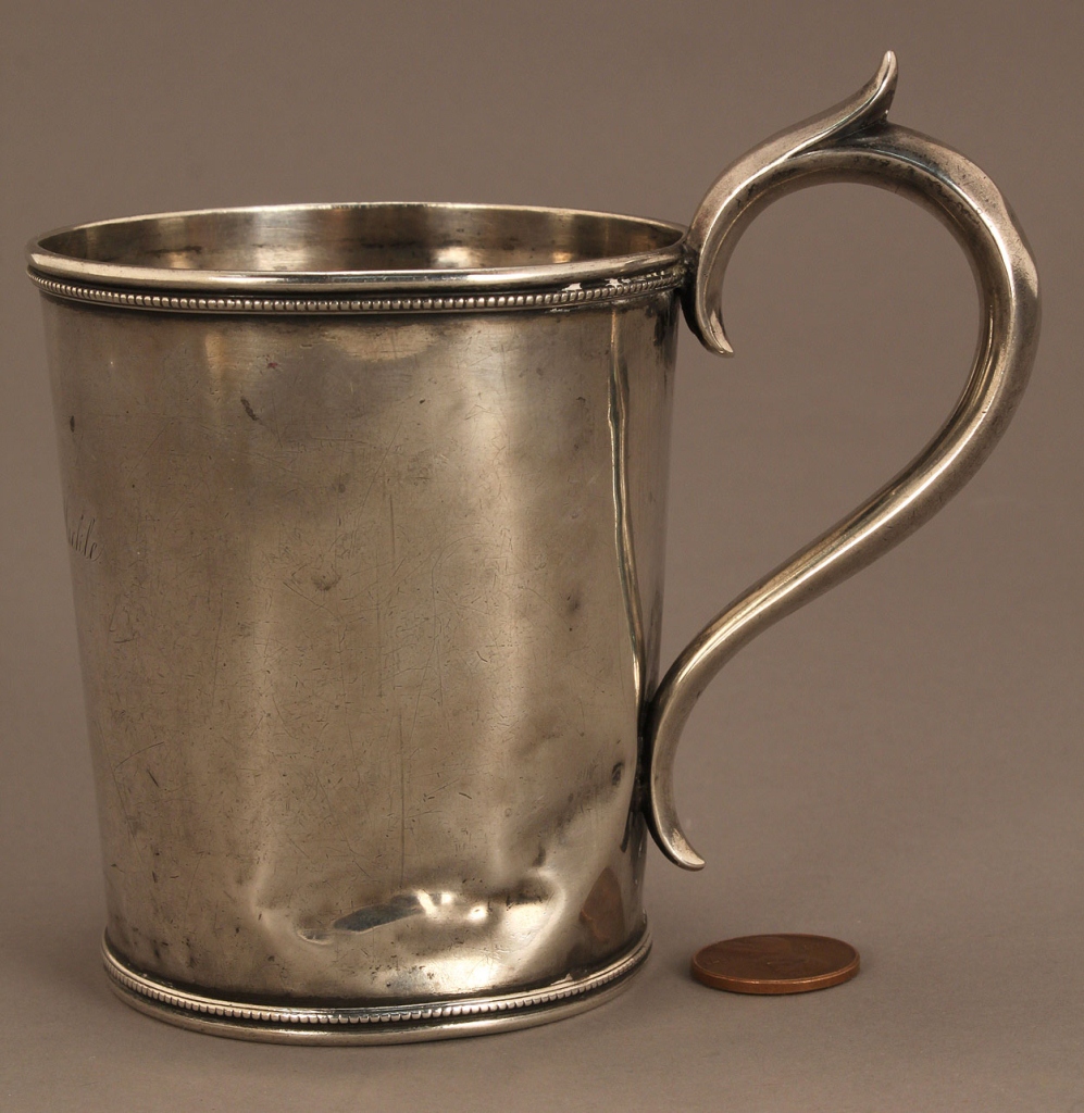 Lot 120: Memphis, Tennessee Coin Silver Cup
