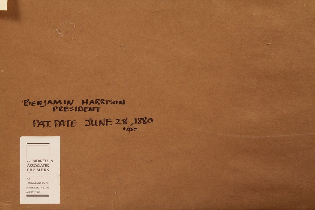 Lot 272: Harrison and Morton political bandana