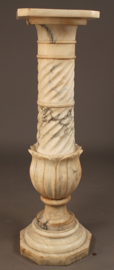 Lot 304: Victorian Marble Pedestal