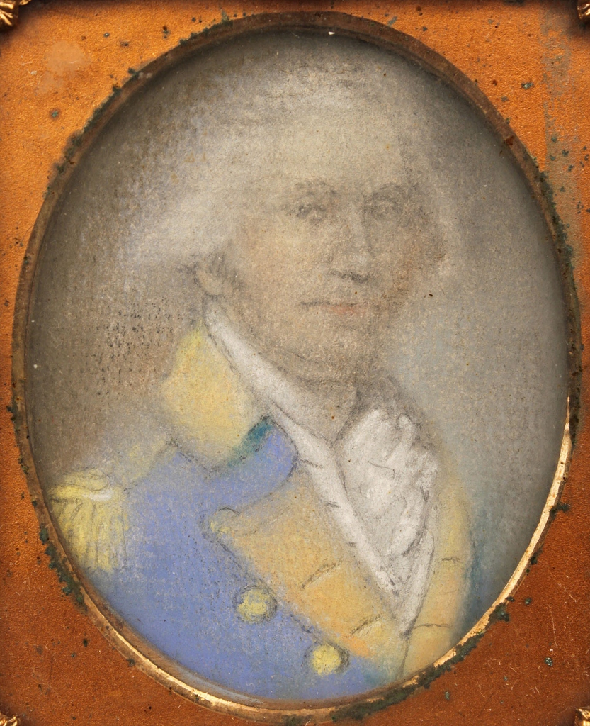 Lot 308: Portrait Miniature of George Washington