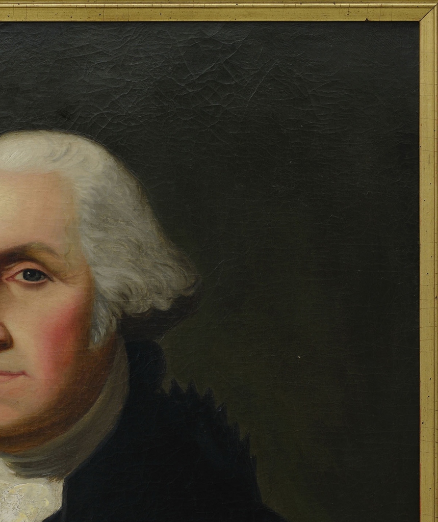 Lot 309: Portrait of Geo. Washington after Gilbert Stuart