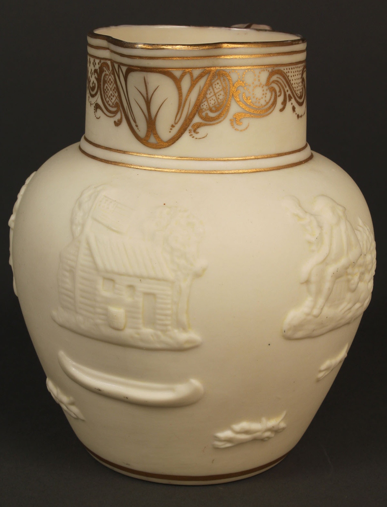 Lot 410: William Henry Harrison Campaign Pitcher