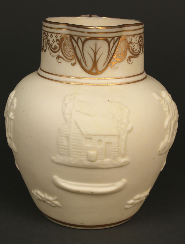 Lot 410: William Henry Harrison Campaign Pitcher