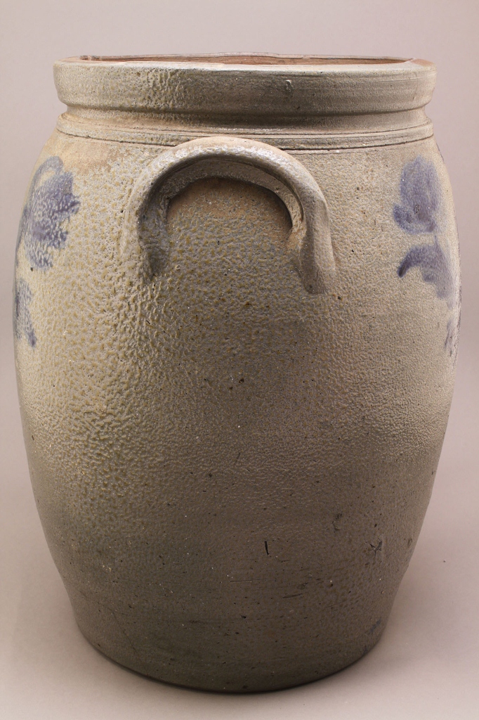 Lot 416: Southwest VA Colbalt Decorated Pottery, McGee