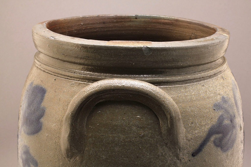 Lot 416: Southwest VA Colbalt Decorated Pottery, McGee