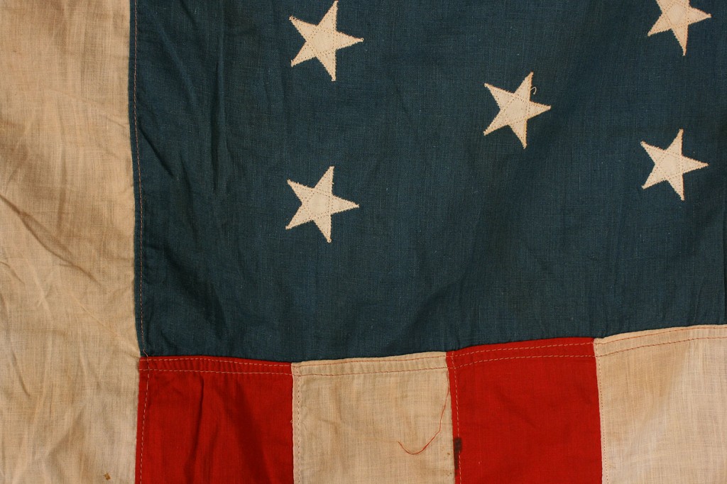 Lot 479: Lot of two 46 star American flags