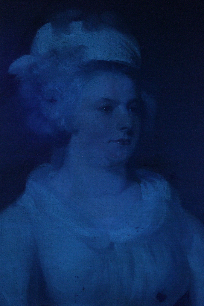 Lot 498: English School, 19th c. Portrait of Lady Campbell