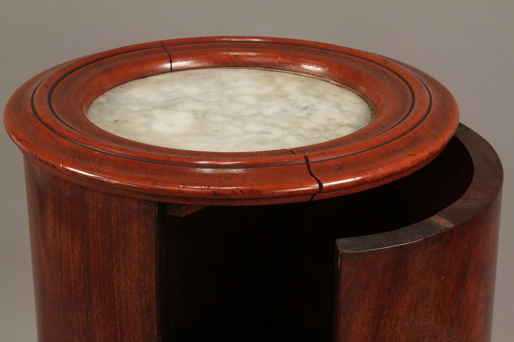 Lot 501: American Classical Commode Stand