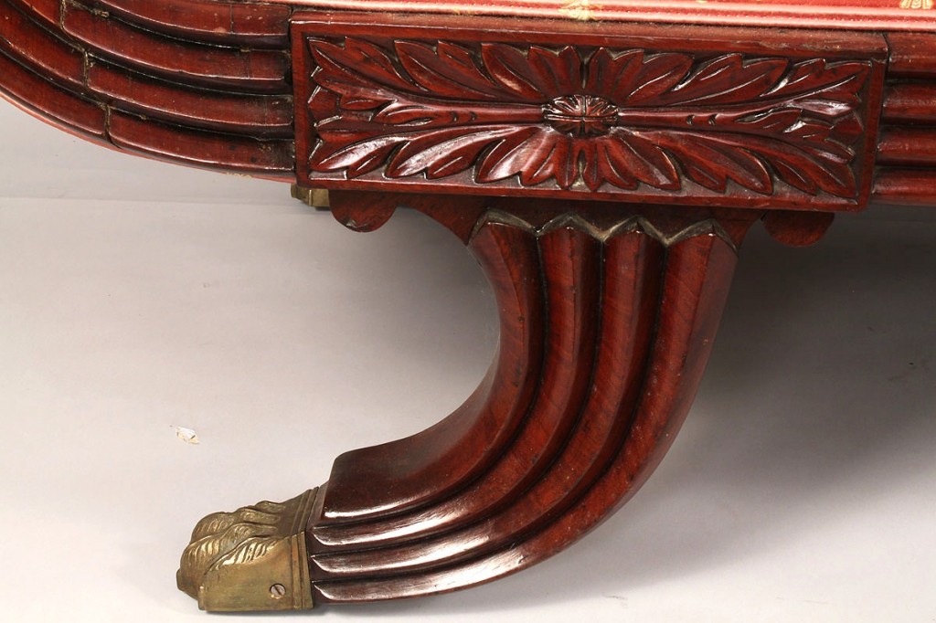Lot 504: Carved Classical Sofa