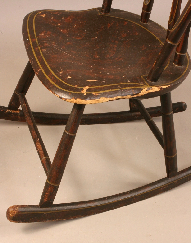 Lot 506: Lot of 2 New England Painted Rockers