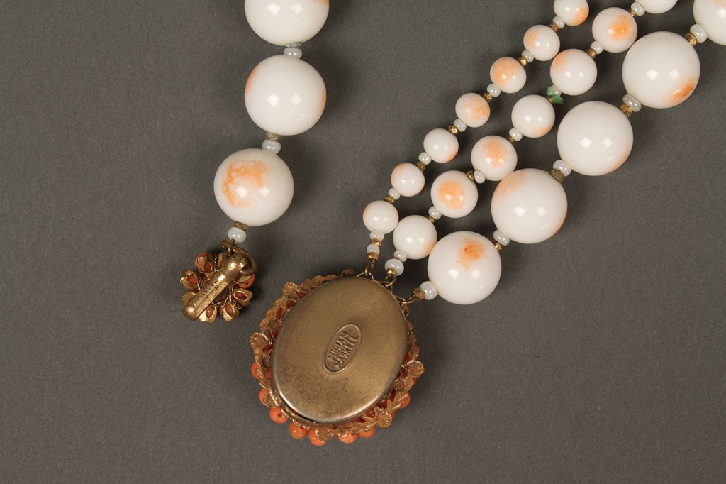 Lot 551: 6 Miriam Haskell Jewelry Items, signed