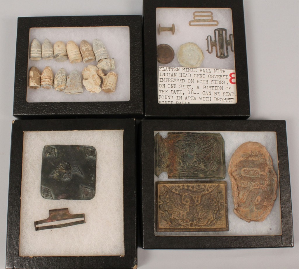 Lot 56: Grouping of Civil War Era Artifacts