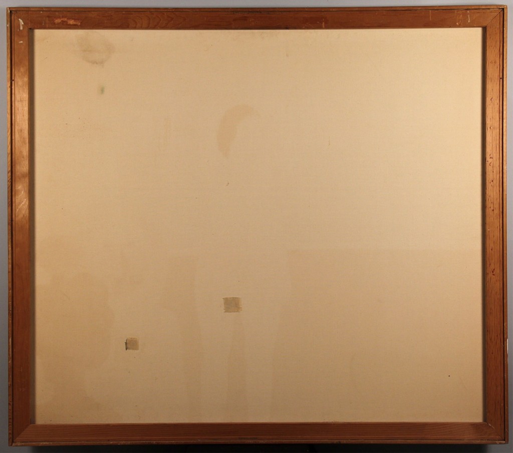 Lot 582: James Strombotne oil on canvas nude