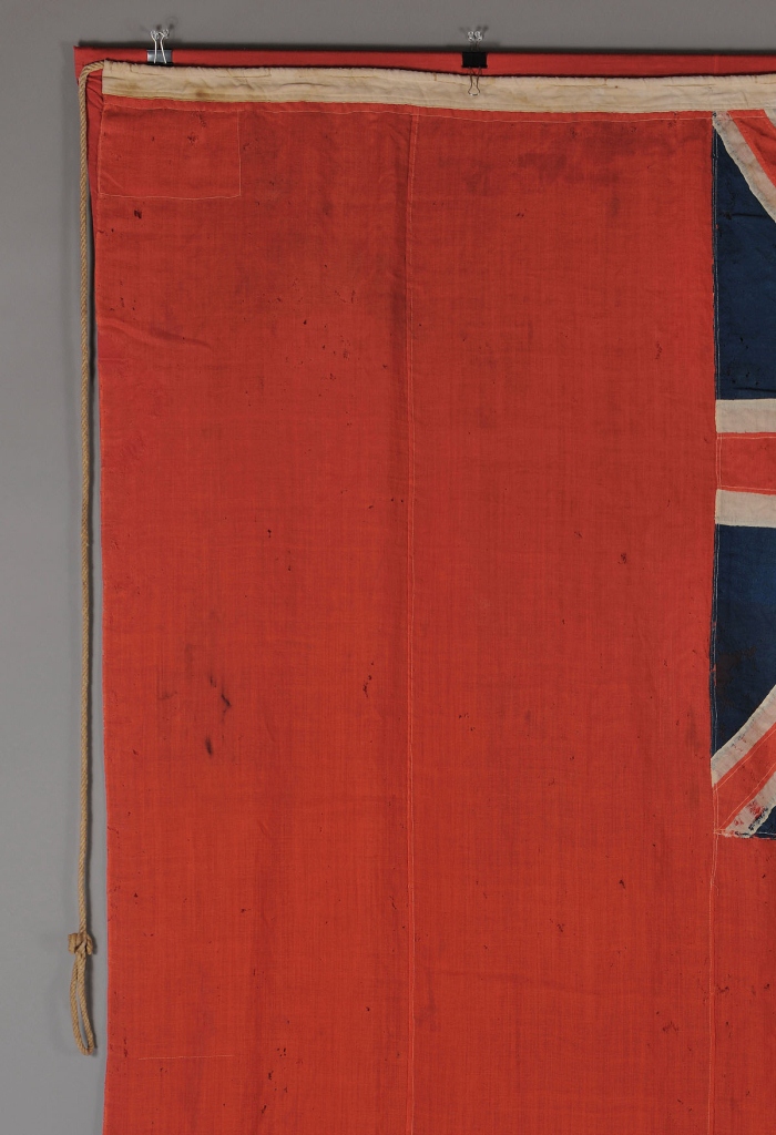 Lot 60: Civil War captured ensign flag, S.S. Jane