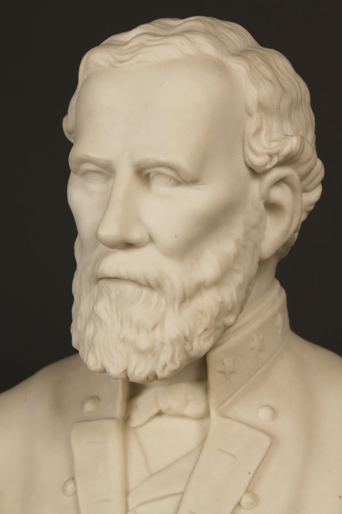 Lot 65: Parian bust of General Robert E Lee