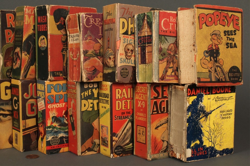 Lot 735: Collection of 49 "Big Little" Books, assorted titl