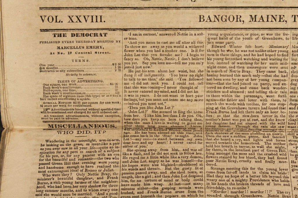 Lot 74: Two Lincoln Assassination Newspapers