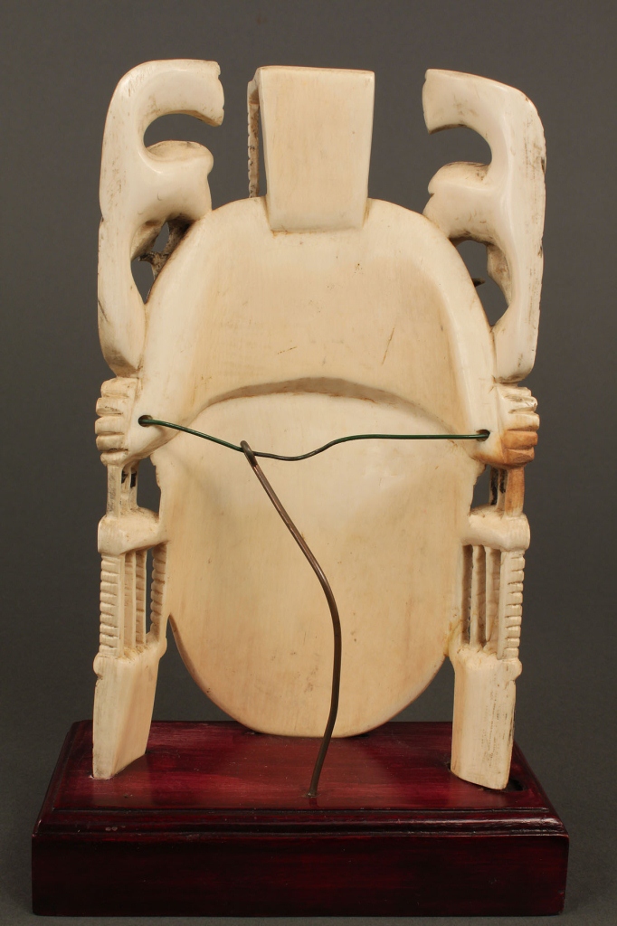 Lot 8: Chinese Carved Ivory Empress with phoenix headdres