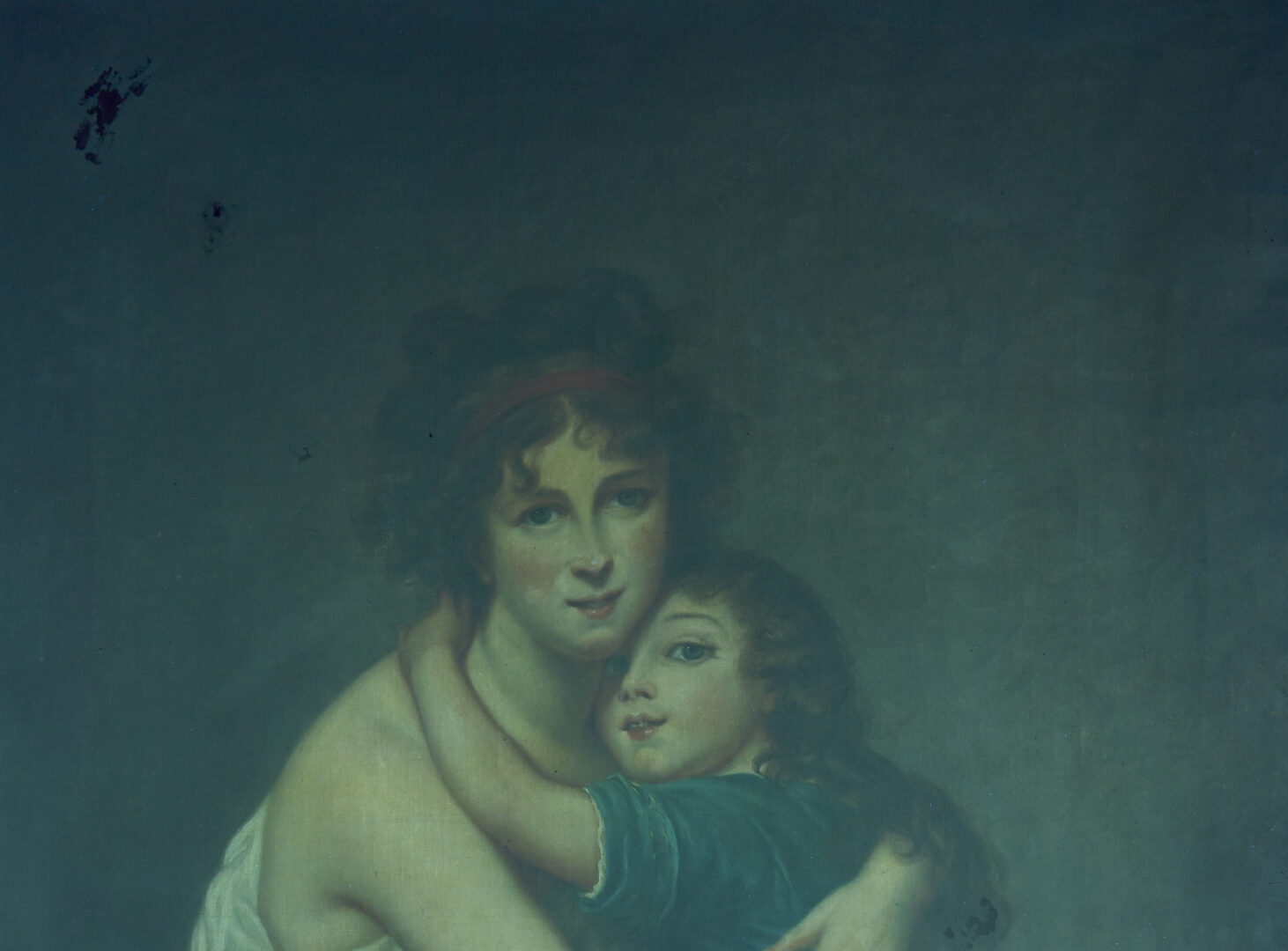 Lot 100: After Elisabeth Vigee Le Brun, Self-Portrait with her Daughter