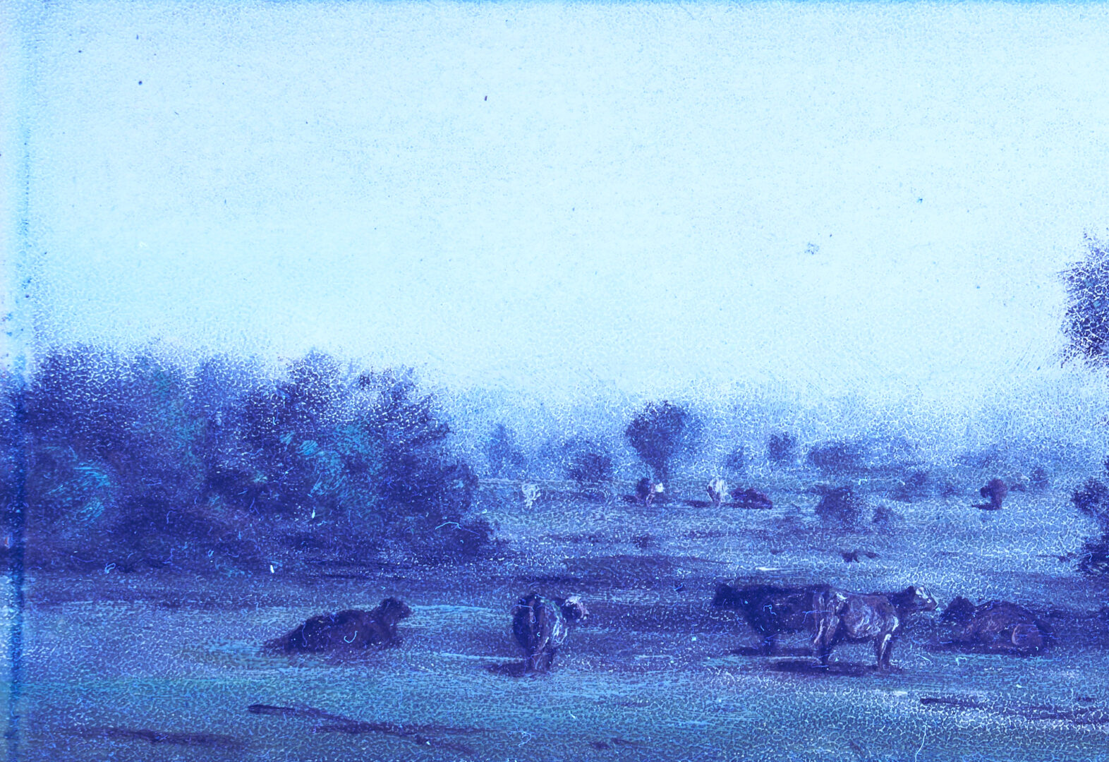 Lot 143: Thomas Campbell O/B Tennessee Landscape with Cows